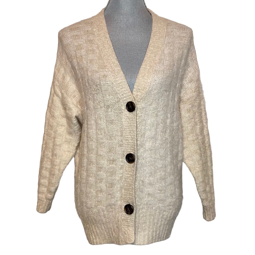 Wild Fable Oversized Fuzzy Cardigan